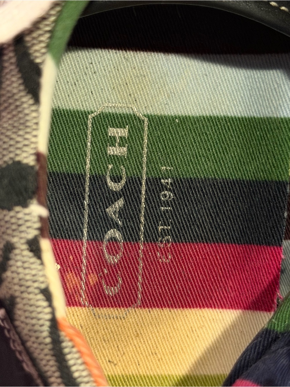 Coach Signature Canvas Low-Top Sneakers in Black, White and Multicolor - Picture 3 of 6